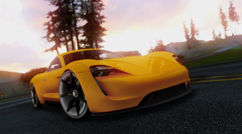 Gta San Andreas Porsche Mission E Hybrid Concept Mod Gtainside Com