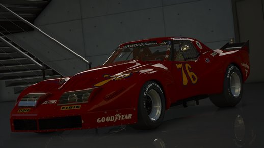 Chevrolet Corvette Greenwood IMSA GT '76 [Add-On / OIV / Animated Engine]