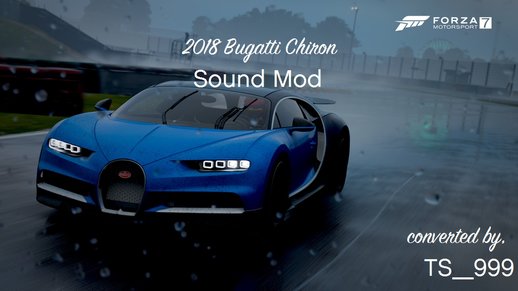 2018 Bugatti Chiron Sound 