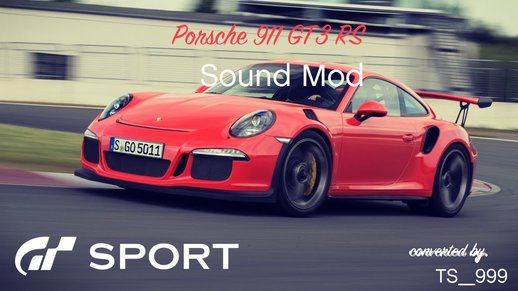 Porsche 911 GT3 RS (991) Sound
