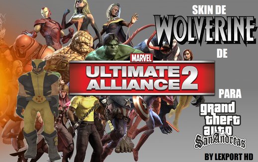 Wolverine Marvel Ultimate Alliance 2 