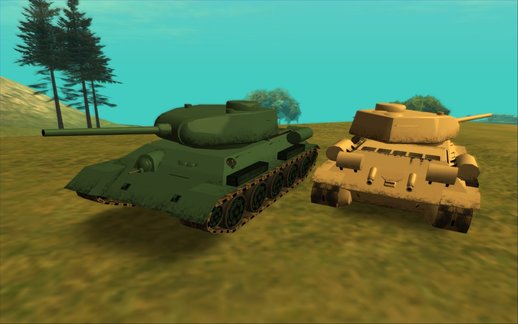 T-34-85 (SA Style/Low Poly)