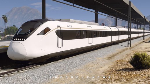 China Railways High-speed train CRH6F EMU 和谐号CRH6F型电力动车组 [ Add-On | HD ] 1.0