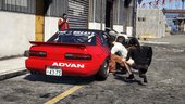 1989-1992 Nissan Silvia S13 [Add-On / 250+ Tuning / RHD / Template]