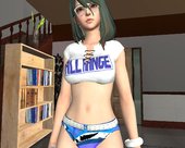 Tamaki [Auriga Shirt Swimwear] Long Hair Mod From DOAXVV