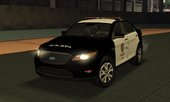 2011 Ford Taurus 'LAPD' 