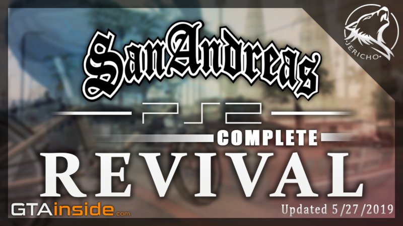 GTA San Andreas SA:PS2 Revival (Complete) Mod 