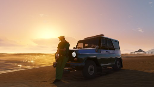 UAZ Police Vietnam