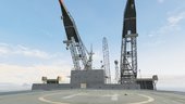 Oil Rig Dual Crane-Vessel v2  (add-on)