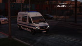 Portuguese RSB Firefighter Regiment - Ambulance ABSC - Mercedes-Benz Sprinter [Replace / AddOn / Livery] v1.0