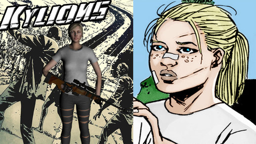 The Walking Dead Andrea Comic