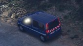 Pack Renault Kangoo II Gendarmerie (Rampe Vista / Rotatif)