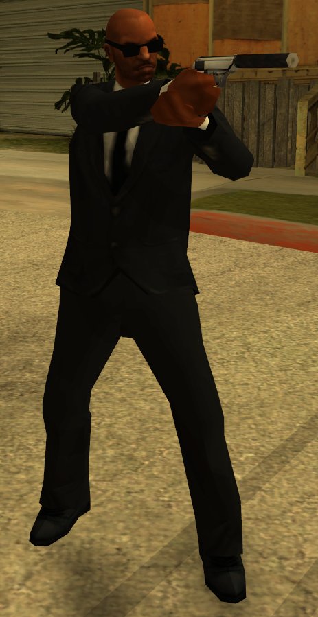 Victor Vance In A Suit