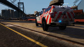 Portuguese ANPC - Mitsubishi L200 Triton [AddOn / Livery / + 3 Extras / + Trailer ] v1.0