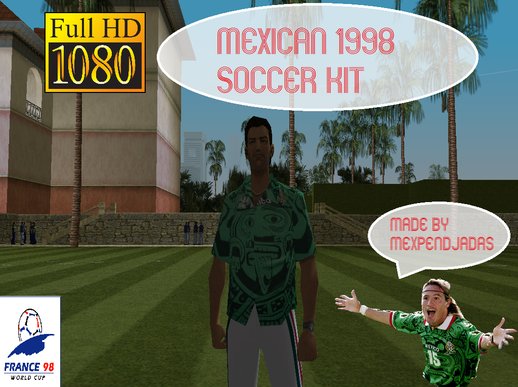 HD Old Mexico Soccer Kit 1998