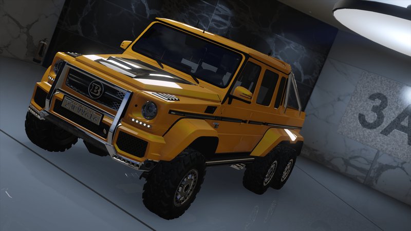 Gta 5 Brabus 700 G63 Amg 6x6 Add On Replace Mod