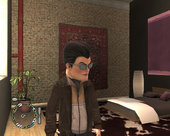 Saints Row The Third/IV Johnny Gat Bobblehead Mask