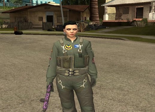 GTA Online Random Skin #6 USAF Pilot