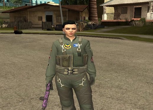 GTA Online Random Skin #6 USAF Pilot