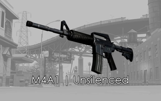CS:GO | M4A1 (Un-suppressed)