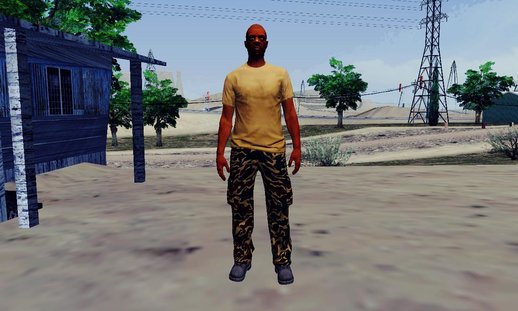 GTA Online Vic Vance Skin With Normal Map