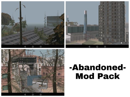 Abandoned Areas Mod Pack for Android
