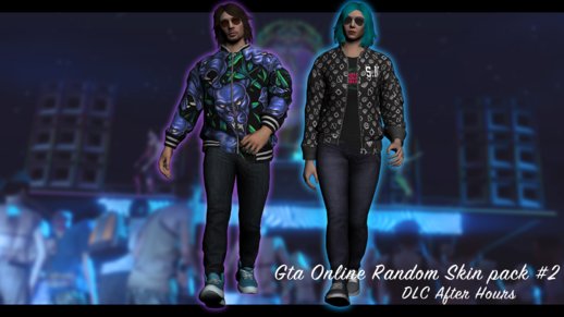 GTA Online Skin Pack #2 DLC After Hours
