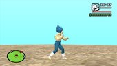 Vegeta Super Sayayin Blue Damaged