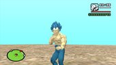 Vegeta Super Sayayin Blue Damaged