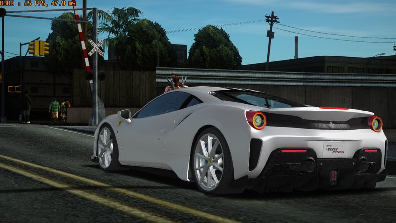 Gta San Andreas 2019 Ferrari 488 Pista Mod Gtainsidecom