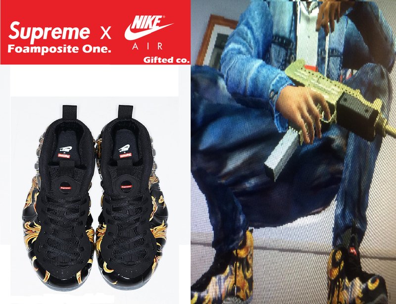 GTA 4 Supreme X Nike Air Foamposite One Mod GTAinside