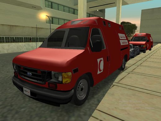 Ford E-150 Ambulan Moroccain