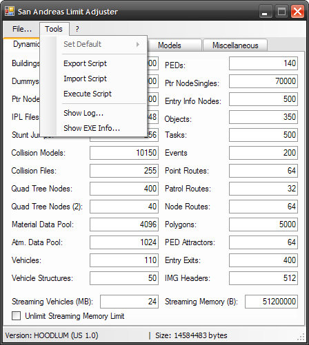 Limit Adjuster 2.7