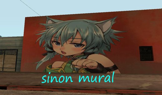 Mural Sinon - SAO II