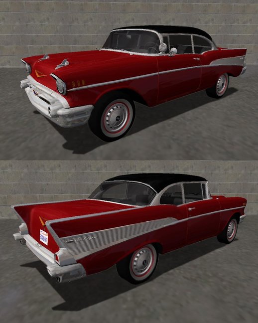 1957 Chevrolet Bel Air Sports Coupe & Hotrod Pack v1.0