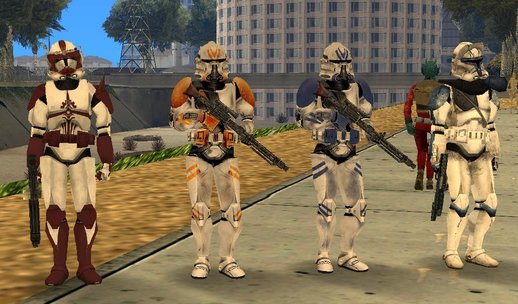 Star Wars - Clone Skins Part 2