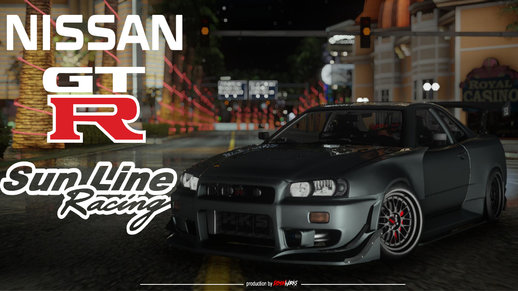 Nissan Skyline GTR R34 Sun Line Racing