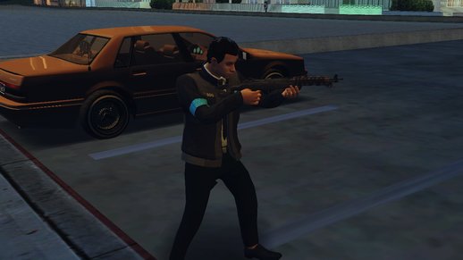 GTA Online Random Skin #9 Connor From Detriot Becomes Human