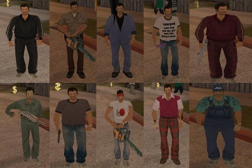 Tommy Vercetti Full Pack