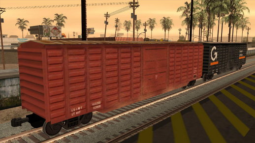 Boxcar With 17 Variants Of Skins