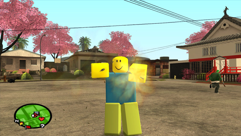 Gta San Andreas Roblox Default Character Mod Gtainside Com - roblox mod texture