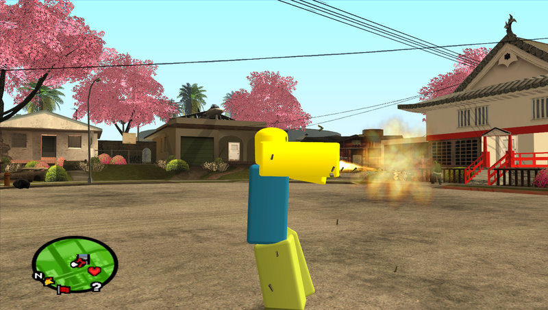 GTA San Andreas CJ ROBLOX SKIN Mod 