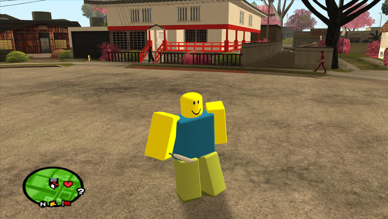 Gta San Andreas Roblox Default Character Mod Gtainside Com - gta san andreas cj roblox skin mod gtainside com