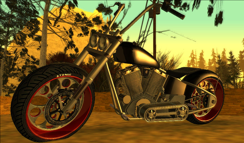 Gta San Andreas Gta V Western Motorcycle Zombie Chopper Mod Gtainside Com