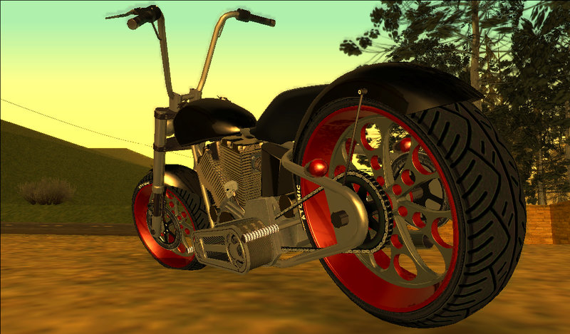 GTA San Andreas GTA V Western Motorcycle Zombie Chopper ...