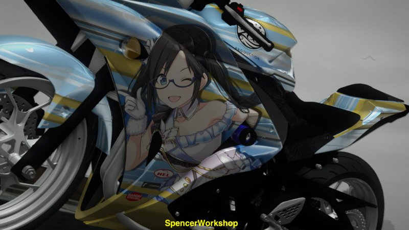 GTA San Andreas Yamaha R25 Mitsumine Itasha Mod - GTAinside.com