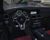 2013 Mercedes-AMG C63 (W204) Facelift [Add-On | Black Series | Brabus | Tuning]