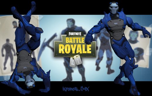 Fortnite Carbide Blue