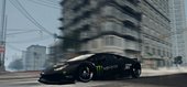 Lambogini  Huracan LibertyWalk Monster Energy Paintjob