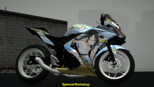 Yamaha R25 Mitsumine Itasha